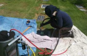 last dates engraving on headstone