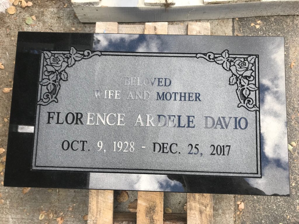 Headstone Engraving