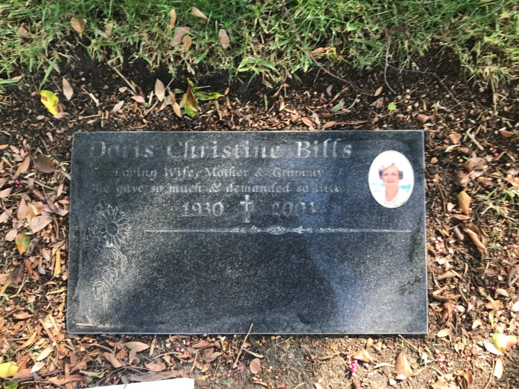 Headstone Onsite Engraving 