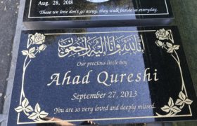 farsi engraving granite memorials