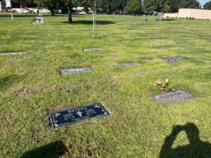 flat granite headstones