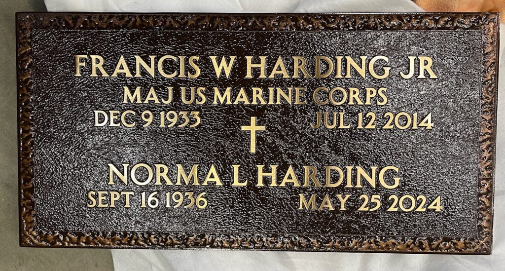 Bronze Ground Marker American Headstones